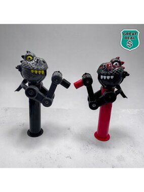 2 Pcs Lollipop Case Monster Dinosaur Lollipop Holders.